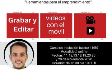 Curso de grabación y edición de vídeo con el móvil